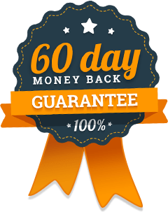 Guarantee badge.