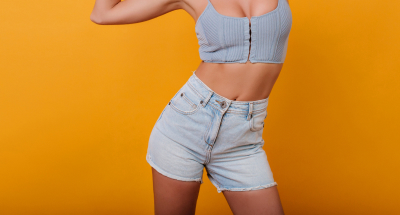 Slim girl.