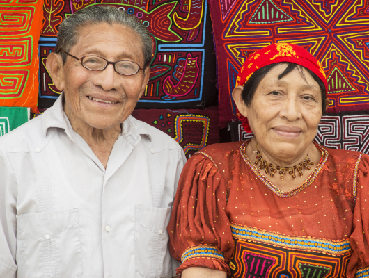 Kuna Tribe Couple.