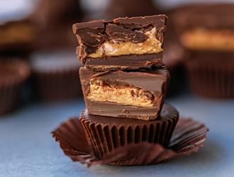 Chocolate peanut butter cups.
