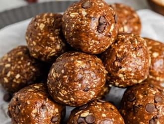 Rich cacao bites.