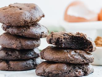 Chocolate thin mint cookies.
