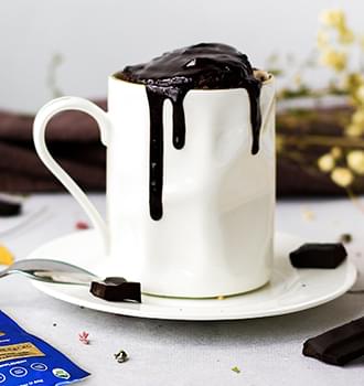 Chocolate mug cake.