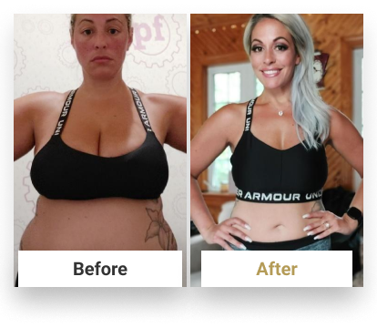 Tara before & after results.