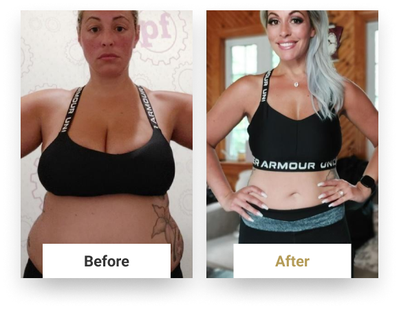 Tara before & after results.